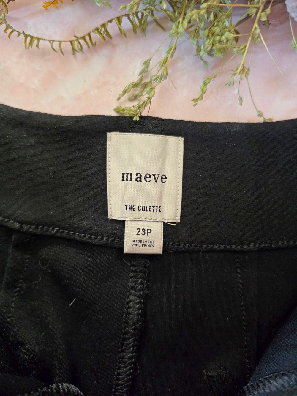Anthropologie Colette Cropped Wide-Leg Pants by Maeve: Ponte Edition - 23P - Picture 6 of 7